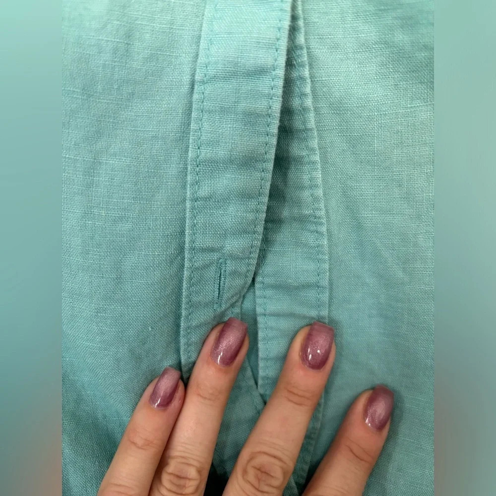 COLUMBIA Linen  Blend Top - Picture 6 of 9